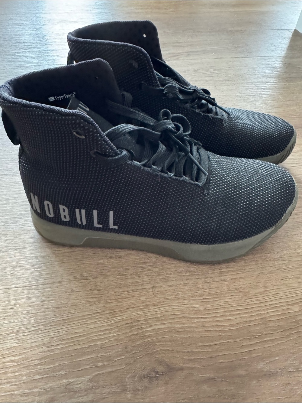 NOBULL Black High-Top Training Sneakers